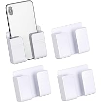 OUDQFCJ 3er Set Wandhalterung Fürs Handy - Praktischer Halter Mit Klebepad Für Dusche, Bett & Nachttisch