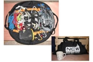 NCW CORNWALL bag for climbing gear & boulder kit. Small useful bag to hold harness crabs shoes nuts slings etc