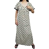 Indiatrendzs Women Cotton Nighty Nightwear , Nightdress