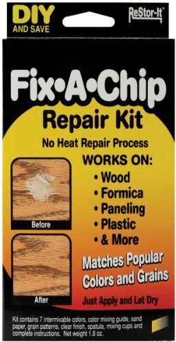 ReStor-It Fix-A-Chip Repair Kit, Includes 7 1.8-Ounce Colors with Mixing Guide by ReStor-It