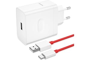 ACAGET 100 W Szybka ładowarka z kablem USB C 1M SUPERVOOC Charge do OnePlus 12 12R 11 10 Pro Nord 4 3 2T CE 4 3 2 Lite, szybka ładowarka VOOC z kablem USB typu C do Realme GT 6 6T OPPO Reno12 11 F