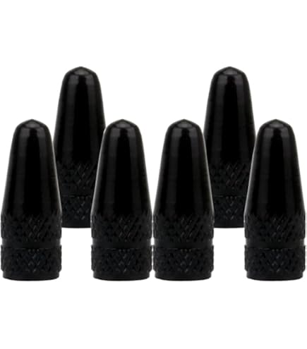 Marcraft Lot De 4 Bouchons De Valve De Pneu Universels En Plastique Pour Voitures, SUV, Vélos, Motos, Camions - Forme Hexagonale - À Visser - Bleu Fluorescent