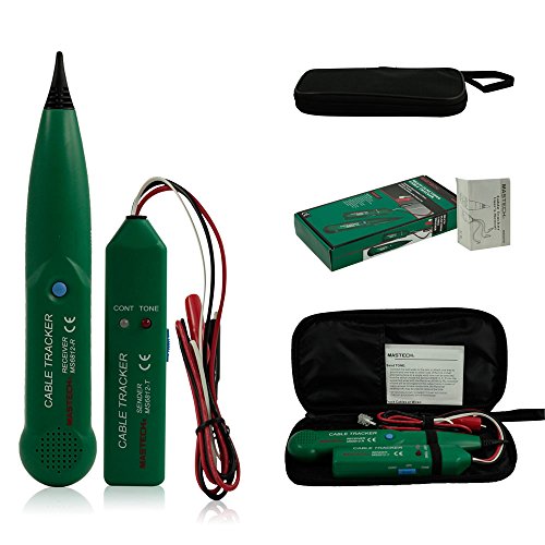 Olymstore MASTECH MS6812 Handheld Netzwerk-Kabeltester RJ Kabelfinder Draht Verfolger Finder f¨¹r Telefonkabel