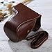 Produktbild GuoBomatealliance Bag,case&Straps GuoBomate Victory Taschen, Koffer & Riemen Ganzkörper-Kamera PU-Ledertasche mit Trageriemen für Sony ILCE-6500 / A6500 (Schwarz) (Farbe : Coffee)