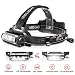 Produktbild Superhelle LED Stirnlampe mit 8 modi USB Wiederaufladbare Wasserdichter kopflampe 2500 Lumen 300 M Kopfleuchte für Outdoor Camping, Angeln, Autoreparatur, Joggen Sport