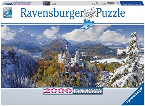 Ravensburger Neuschwanstein Castle Panoramic, 2000pc Jigsaw puzzle