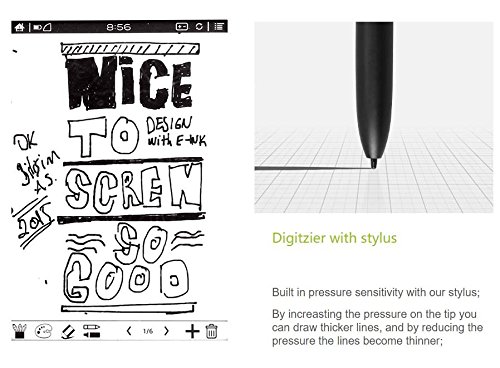 BOOX N96 E-Reader, 9.7" E Ink Carta Display Dual Touch 16GB Audio Books Reader with Google Play - Image 4