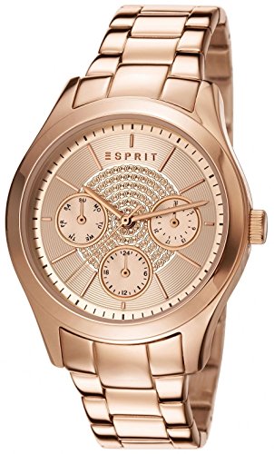 Esprit Damen-Armbanduhr Julia Analog Quarz Edelstahl beschichtet ES107802005 Esprit Damen-Armbanduhr Julia Analog Quarz Edelstahl beschichtet ES107802005
