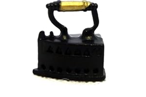 Melody Jane Dolls House Victorian Flat Iron Miniature 1:12 Kitchen Laundry Accessory 1:12