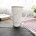 Produktbild Creative Ceramic Mug 12 Constellation Becher mit abgedecktem Löffel Paar Kaffeetasse Office, Libra 09/23-10/23,501-600 ml