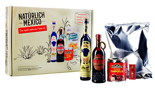 Geschenkset: So schmeckt Mexico (Nachos, Rum, Sauce…)