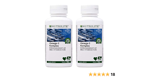 Complesso Omega-3 2 x 90 capsule NUTRILITE : Amazon.it: Salute e cura della  persona