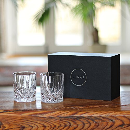 Kristall Whiskeyglser Von Lunar Oceans Set Von 2 Blei Frei Glser In Geschenkverpackung Kristall Whiskeyglser Von Lunar Oceans Set Von 2 Blei Frei Glser In Geschenkverpackung