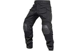 SINAIRSOFT G3 Taktische Hose mit Knieschonern, für Herren, Airsoft, Paintball, Jagd, Outdoor, Kampf, Armee, BDU-Hose