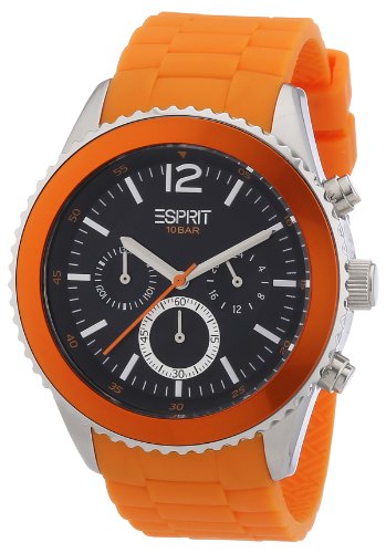 Esprit Herren-Armbanduhr XL marin men Chronograph Quarz Resin ES105331008