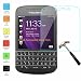 Produktbild Owbb Glas Display Schutzfolie für Blackberry Q10 Smartphone Screen Panzerglas Protector Hartglas Schutzfolie nur 0.3mm dünn, 9H, 2.5D Round Edge