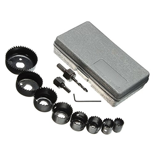Baban Lochsäge Set 11pcs Lochsägen Bohrer Holz Werkzeug Dosenbohrer Bohrkronen 19-24mm - 3