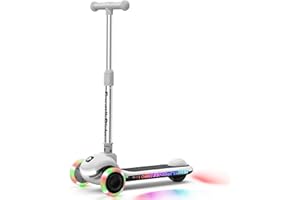 FanttikRide K9 Pro Patinete Electrico para Niños, 3/6/10 km/h, Modo de Velocidad IA, Carga Rápida Tipo C, 5 Modos de Iluminación, Manillar Ajustable, para Niños de hasta 60 kg