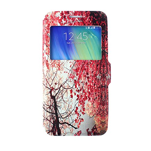 Funda Samsung Galaxy J5 2016 PU Cuero TPU Inner Frame Funda Con Tapa Soporte Carcasa de Tel fono Concha Cierre Magn tico Tarjeta Ranura Capas Caja Estilo Libro View Ventana Funda Piel Case para 5 2 pulgadas Samsung Galaxy J5 2016 -Rojo Arce Funda Samsung Galaxy J5 2016 PU Cuero TPU Inner Frame Funda Con Tapa Soporte Carcasa de Tel fono Concha Cierre Magn tico Tarjeta Ranura Capas Caja Estilo Libro View Ventana Funda Piel Case para 5 2 pulgadas Samsung Galaxy J5 2016 -Rojo Arce