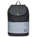 Produktbild Lässiger RucksackKaukko Nylon Sport Rucksäcke Damen Herren Schulrucksack Stylischer Rucksack Lässiger Daypacks für Campus Studenten und Outdoor Reisen Wandern Fit für 14 '' Laptop (Schwarz)