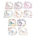 GHB Bandana Dribble Bib for Babies and Toddler 10-Pack