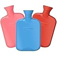 Cassandra Hot Water Bottle, Smooth Surface Both Sides, 1.8 Litre, 5 Year Cassandra Guarantee, Colour Received Varies