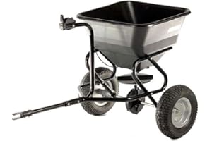 YAOFANG Cobra TS45 Tow Behind Fertiliser Seed Salt Spreader Poly Hopper Ride On Tractor