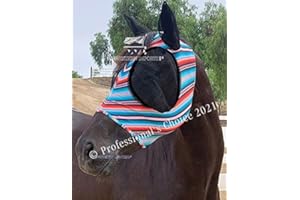 Professional's Choice Comfort Fit Fliegenmaske Santiago (Cob/Vollblut)