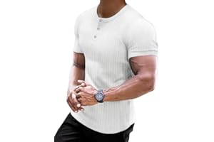 Muscle Cmdr Maglia Uomo Manica Lunga/Corte,Maglia Termica Uomo Manica Lunga,Cotone Camicie Muscolari Slim Fit