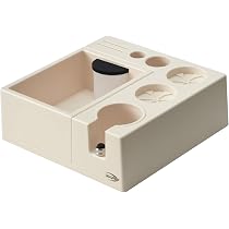 IKAPE Espresso Klopfbox 7-in-1 – Kaffee-Organizer Für Tamper 51-58mm, Schwarz