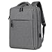 Produktbild HUANGDA Doppelter Schulter-Rucksack, einfache Laptop-Tasche, Reiserucksack, lässiger Einkaufs- Rucksack (Color : Gray)