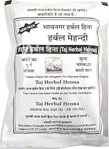 Bhavnagar Natural Herbal Henna, Black, 40 g (Pack of 5)