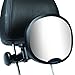 Back Seat Baby Car Mirror | #1 Stability | 1 Minute easy installation | 2016 Bracket Design | large black shatterproof | fix to rear headrest bar | multiple adjustability wide angle view