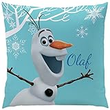 Disney Frozen 043672 Enjoy Kissen, Polyester, blau, 40 x 40 cm - 2