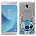 Produktbild VCOMP Silikonhülle TPU transparent Ultrafein Muster Zeichentrick- jolie Thema Weihnachten für Samsung-Galaxy J5 (2017) SM-J750F/ds/ J5 (2017) Duos J530F/ds - Stitch