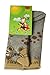 Weri Spezials Baby and Children Tights, Funny Lions in Grey, Size:12-18 months