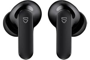 SoundPEATS Q3 Pro In Ear Kopfhörer, Bluetooth Kopfhörer Active Noise Cancelling, 13 mm Treiber, Earbuds mit 4-Mic KI Klarer Anruf, IP55, 42H Spielzeit, BT 6.0, 3D-Raumklang