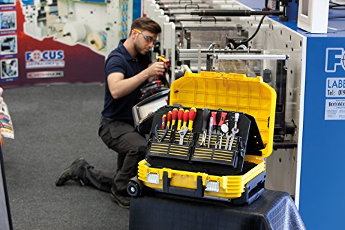 Stanley FatMax Werkzeugkoffer, bestückt, Trolley, Teleskophandgriff, Fiberglasverstärkt, Akkordeonstruktur, FMST1-75530 - 7