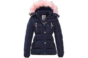 SS7 Girls Fleece Lined Padded Parka Coat, Age 3 to 16 Years