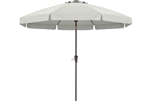 ABCCANOPY Parasol Patio Umbrella Table Market Umbrella with Push Button Tilt for Garden, Deck, Backyard and Pool