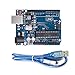 Price comparison product image UNO R3 BOARD MEGA328P ATMEGA328P-PU & ATMEGA16U2 with USB CABLE COMPATIBLE for ARDUINO - MAKEASY