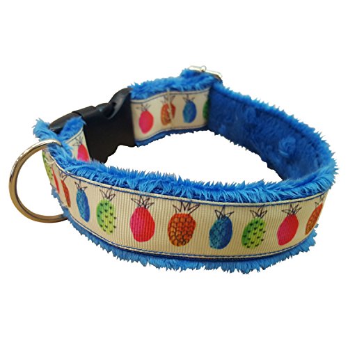 Natura Resort Collier pour Chien Fait Main en Peluche Doux hypoallergénique et réglable