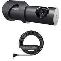 DDPAI Mini3 Car Dash Camera, 3K 1600p Resolution, Built-in 32GB eMMC Storage, WDR, Night Vision, F1.8 Aperture Wide Angle Lens, G-Sensor, 24H Parking Mode (Camera + Hardwire Kit)