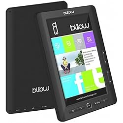 Billow, E2TB - Lector de Libros electrónicos, de 7 Pulgadas, 4 GB, Color Negro (Idioma español no garantizado).