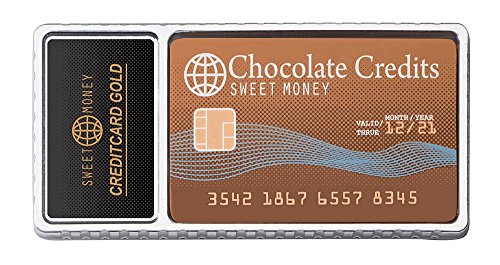 Preisvergleich Produktbild Geschenkpackung Schokoladen Kreditkarte, 25g