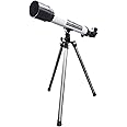 Anand traders 125x astronomical telescope for beginners for watching saturn,jupiter and moon. With barlow. 50500 model.
