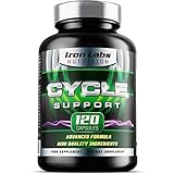 Cycle Support - 120 Capsules | On Cycle Support with Choline to support Normal Liver Function | Exclusively made in the UK