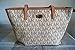 Produktbild Michael Kors Vanilla Jet Set Monogram Tote Handbag