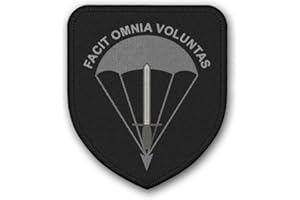 Copytec Patch 1KP KSK Facit Omnia Voluntas 1 Kompanie Kommandospezialkräfte #40644