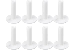 LIKOSO Tees de Golf en Caoutchouc 64MM Lot de 8 Parfaits pour Practice, Les Tapis de Golf